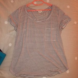 RARELY WORN striped t shirt